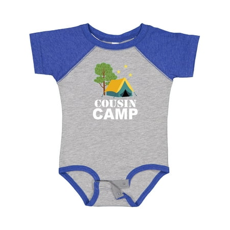 

Inktastic Cousin Camp Apparel Camping Gift Baby Boy or Baby Girl Bodysuit