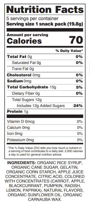 YumEarth Organic Candy- Gluten Free, Vegan & Organic Gummy Bears, 5 Ct