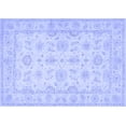 thumbnail image 1 of Ahgly Company Indoor Rectangle Oriental Blue Traditional Area Rugs, 6' x 9', 1 of 4