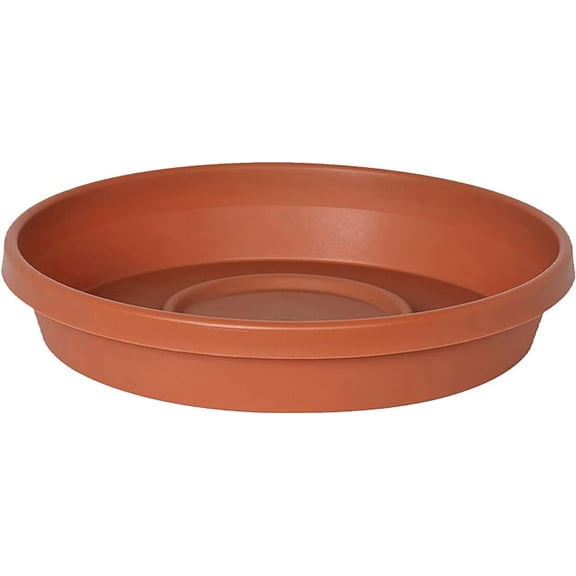 Bloem Terra Plant Saucer Tray 13" Terra Cotta