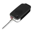 thumbnail image 2 of Car Flip Key Fob Case 1 Button ABS Cover Fits for Mercedes Benz 1984-2004, 2 of 10