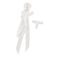thumbnail image 1 of Figura de acción a escala 1/6, vestido largo, accesorio para soldado femenino de 12 pulgadas. blanco, 1 of 9