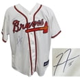 thumbnail image 1 of Freddie Freeman Signed Atlanta Braves White Majestic Replica Jersey, 1 of 1