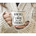 thumbnail image 3 of Koyal Wholesale Fall Autumn Season 11oz. Stainless Steel Campfire Coffee Mug , Bonfires Are S'more Fun With Friends, 3 of 5