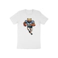 thumbnail image 5 of American Football Player Bear Game Day Gift Men Women Kids T-Shirt American Football Player Birthday Holiday Presents Tshirt, 5 of 10