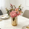 thumbnail image 3 of Ramo de seda artificial para decorar la mesa del comedor o la sala de estar – Adornos de flores artificiales para el hogar, bodas y fiestas – Centro de mesa, 3 of 5
