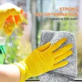 thumbnail image 3 of 1/12PCS Gray Bamboo Charcoal Thickened Super Absorbent Dishcloth Anti-grease Kitchen Wiping Rags Microfiber Cleaning Cloths, 3 of 6