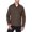 Brown, variant on Freedom Foundry Men’s Chamois Flannel Shirt, Olive Heather, XL