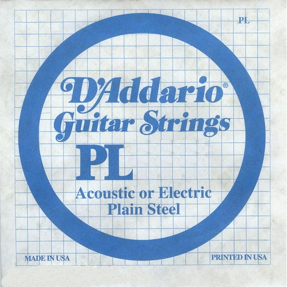 D'Addario CG048 Flat Wound Electric Guitar Single String, .048