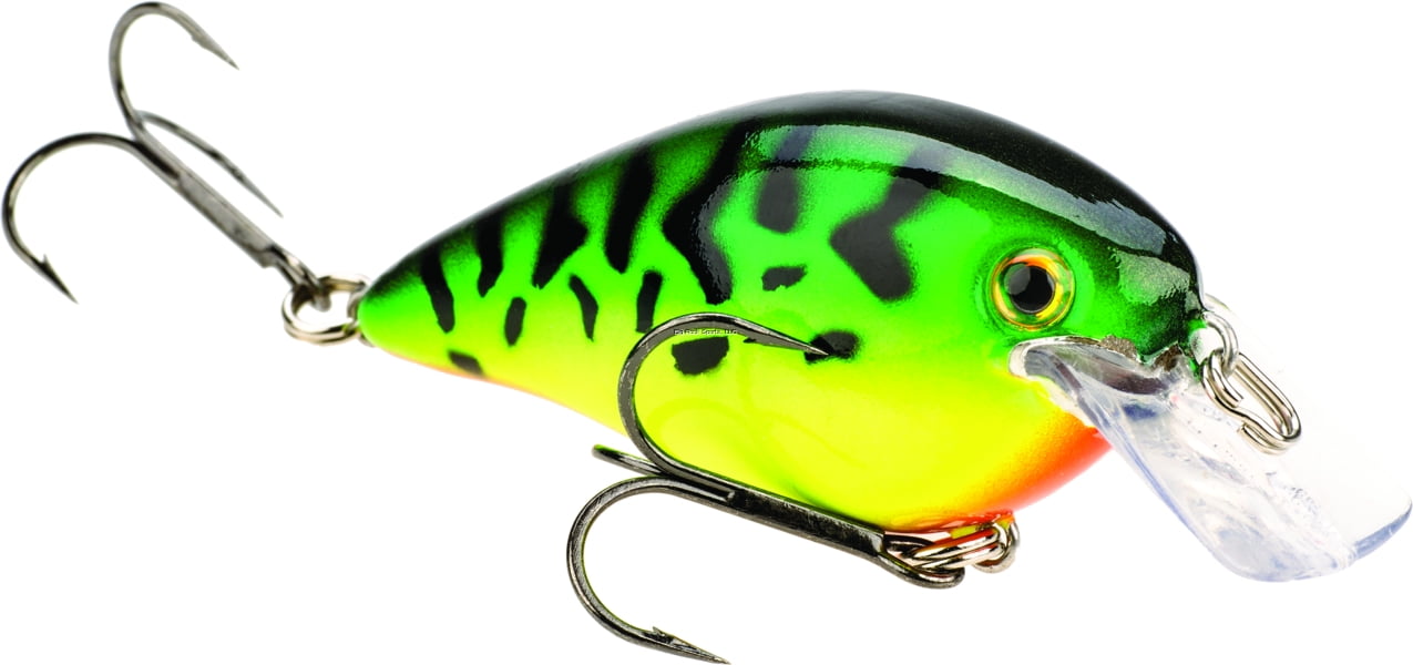 Strike King KVD Squarebill 1.5 Crankbait Fire Tiger Hard Bait Lure