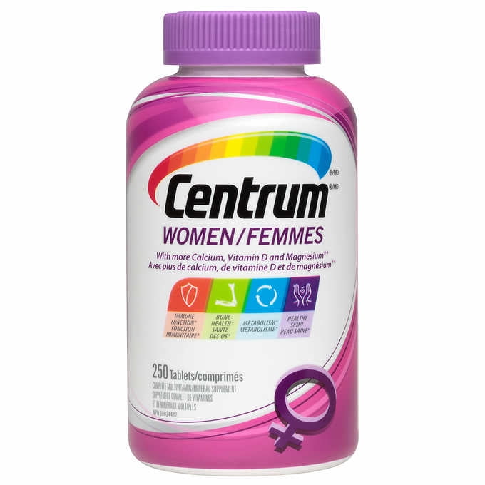 Centrum Complete Multivitamin and Mineral Supplement for Women 250