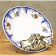 thumbnail image 5 of Banberry Designs Cherub Decor - Soporte Para Platos - Juego De 3 - Caballete De Latón - Accesorio De Decoración - 3" H, 5 of 5