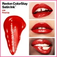 thumbnail image 3 of Revlon ColorStay Satin Ink Long Lasting Lipstick with Vitamin E, 018 Fired Up, 3 of 11
