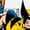WHITE, variant on Wolverine - Wolverine Comic - Juniors Cropped Graphic T-Shirt