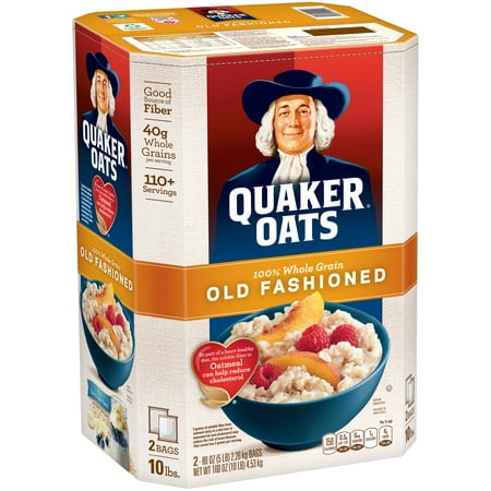 Quaker Oats® Old Fashioned Oatmeal 2-80 oz. Bags – BrickSeek