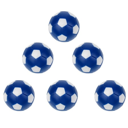 6 Pieces 36mm Soccer Table Football Balls Foosball Replacement Table Game Accessories,