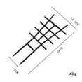 thumbnail image 5 of ICERUN 3Pcs Trellis,Wear Resistant and Corrosion-resistant Garden Trellis,Adjustable Height Garden Trellis for Climbing Plants, 5 of 5