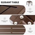 thumbnail image 3 of Chaise Lounge Crestlive Products Aluminio Marrón, 3 of 7