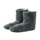 thumbnail image 4 of NECHOLOGY Botas Mujer Zapatos Botines mujer Zapatos de mujer, zapatos de algodón para el , botas de algodón con piso de barril medio, calcetines cálidos, zapatos de algodón (Dark Gray, 6), 4 of 5