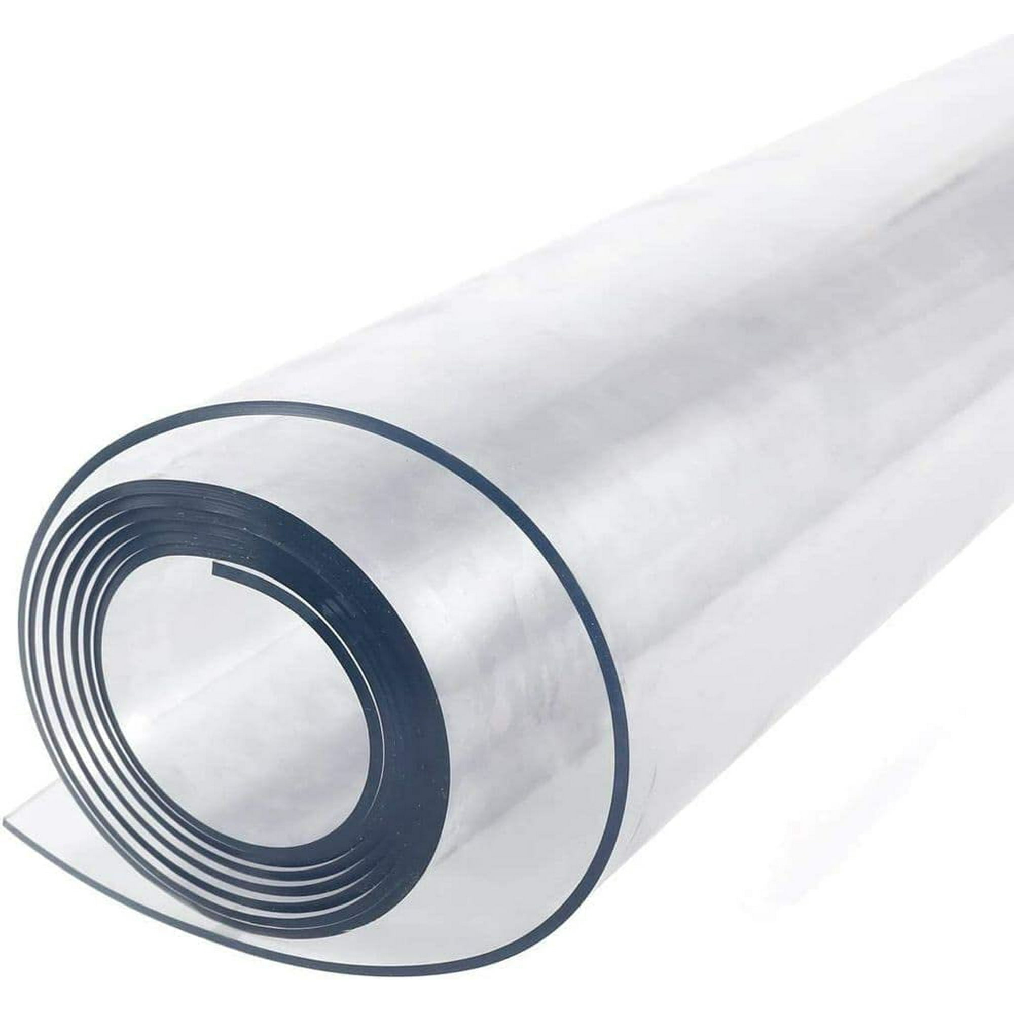 Byson Pvc Table Cover Protector 40 Inches Wide And 2mm Thick Transparent Various Sizes Clear 60 X 40 Inches