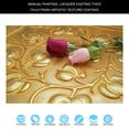 thumbnail image 4 of Vintage Pattern Tin Ceiling Tiles Emboss interior wall panel PL66 Golden 10Pcs/pack, 4 of 9