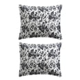 thumbnail image 5 of Betsey Johnson - King Duvet Cover, Soft Bedding Set with Matching Shams, Floral Home Decor (Betseys Toile Black, King), 5 of 7