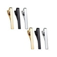 thumbnail image 1 of Guardurnaity 6x Clip De Corbata De Cobre Clásico Accesorio Elegante Para Corbatas De Hombres Clip De Corbata De Moda Clips De Corbata Accesorios de disfraces, 1 of 6