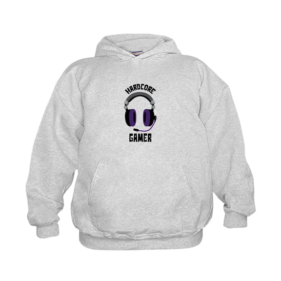 CafePress - Hardcore Gamer Hoodie - Kids Hooded Sweatshirt, Classic Hoodie