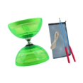 thumbnail image 4 of Diabolo chino set divertido portátil resistente 3 rodamiento para niños principiantes al aire libre Verde, 4 of 9
