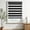 Black, variant on AOSKY Cordless Zebra Blinds for Windows, Day and Night Pull Down Roller Shades, 23"W x 72"H, Easy Install Dual Layer Light Filtering, White