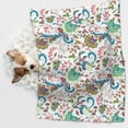 thumbnail image 6 of Pofeuu Fairy Flower Print Puppy Blanket,Dog Blankets,Pet Blanket Cozy Cat Blankets for Indoor Cats, Fuzzy Pet Blanket for Kitten Doggy Dog Blankets-Large, 6 of 8