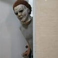 thumbnail image 6 of Michael Myers Masks Cosplay Costume Latex PropsHot Movie Game Face Headgear with Hair Full Head Masks Costume, 6 of 6