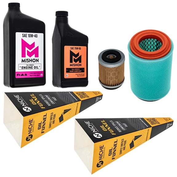 MISHON Full Service Oil Change Kit for Yamaha Big Bear 400 YFM400M YFM400MC 2000 MK1014751