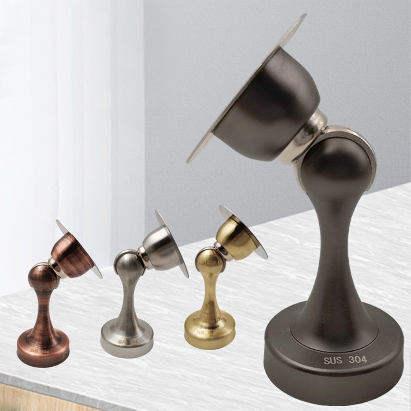 Durable Stainless Steel Door Stop Electroplating Kitchen for Factory Company Door Stop Easy to Install Doorstop Durable Stainless Steel Door Stop Electroplating Kitchen for Factory Company Door Stop Easy to Install Doorstop