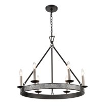 Elk Home 27-Inch Wide Impression Chandelier, Oil Rubbed Bronze