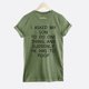 thumbnail image 2 of Camiseta de cuello redondo de moda para mujer, camiseta de manga corta, camiseta con estampado de letras, blusa Pompotops  hkajfhjk459377, 2 of 4