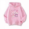 thumbnail image 2 of Sudadera con capucha Kawaii Sanrio My Melody para niñas, abrigo informal dulce con dibujos animados para primavera y otoño, el mejor regalo de manga larga, 2 of 4