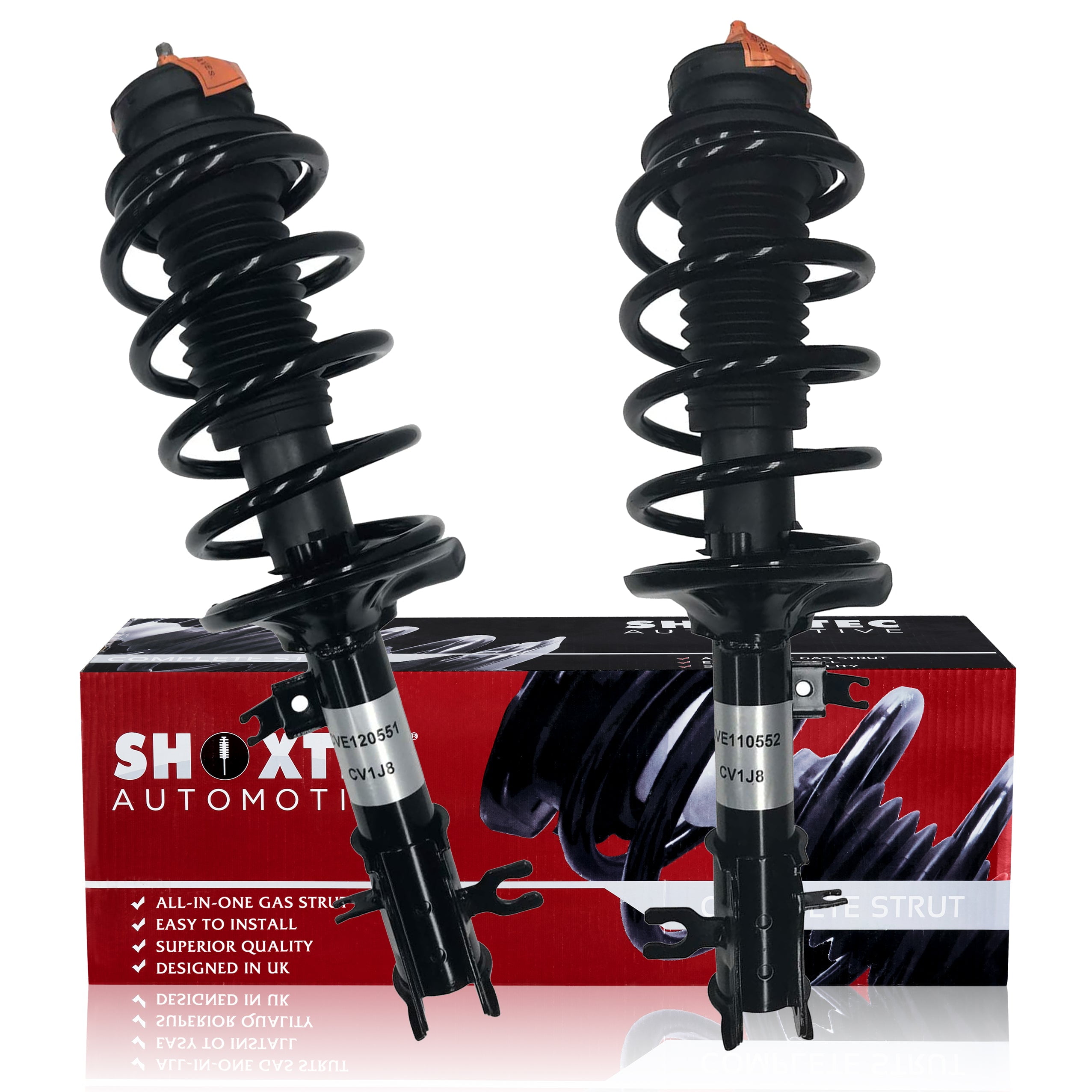 Rear Shocks AutoShack Rear s Pair Of Driver And Passenger Side