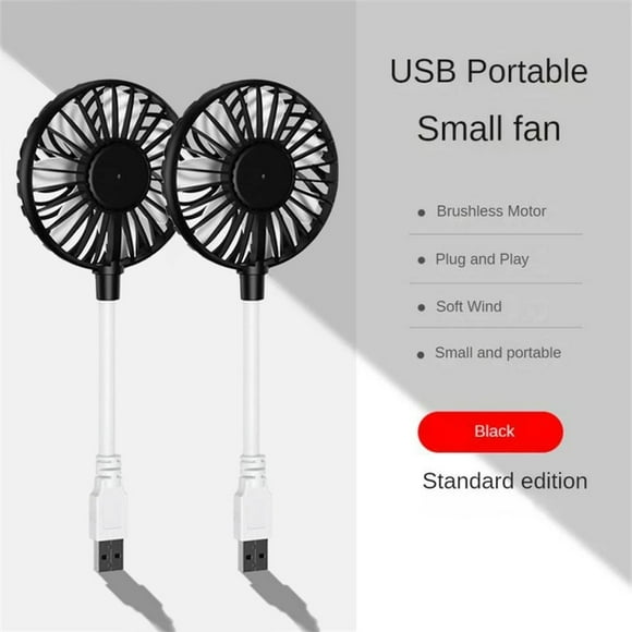 Small Fan Usb Fan Small In-line Silent Office Table Small Fan Usb Fan Office Fan Cooler Summer Portable Fan Usb Rechargeable