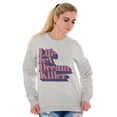 thumbnail image 4 of Life is Dream Killer Sarcastic Gym Women Crewneck Sweatshirt Brisco Brands X, 4 of 6