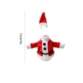 thumbnail image 3 of Sruoe 7 Inch Desk Goose Outfits, Mini Plush Santa Suit with Santa Hat Porch Goose Clothes, Desktop Goose Outfits, Costume Clothes for Table Decor, Christmas Holiday Tabletop Goose Accessory, 3 of 7