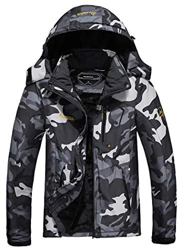 Moerdeng women's waterproof ski jacket warm winter snow coat mountain windbreaker hooded raincoat Clearance