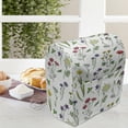 thumbnail image 3 of Floral Stand Mixer Cover, Various Endemic Wildflowers Botanical Spring Elements on a White Background, Kitchen Appliance Organizer Bag Cover with Pockets, 5 Quarts, Multicolor, by Ambesonne, 3 of 4