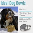 thumbnail image 4 of Comederos para perro PEGGY11 de acero inoxidable antideslizantes, 2 unidades, 4 of 7