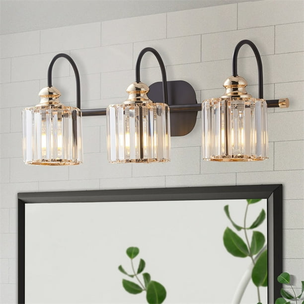 ExBrite 3Light Bathroom Vanity Lights Wall Sconces for Bathroom