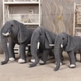 thumbnail image 4 of Children Plush Stuffed Toy Simulation Elephant Kids Christmas Birthday Gift, 4 of 6