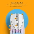 thumbnail image 3 of Ratón Glorious Gaming modelo D 2 inalámbrico ergonómico 66 g blanco, 3 of 8
