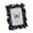 Black, variant on Classical Ornate Photo Frame Feature Multilayer Butterfly Carvings Resin Memorable Frame Stylish Embossed Shelf Decors