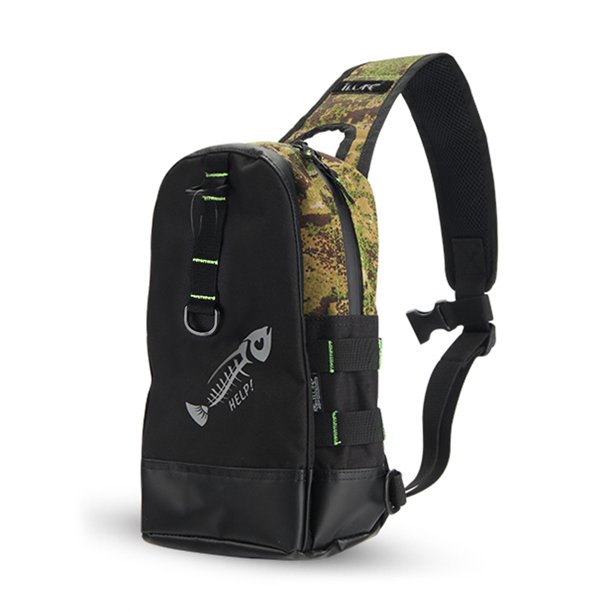 ilure Fishing Tackle Backpack Chest Pack Fishing Lures Reel Tackle