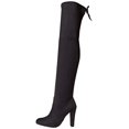 thumbnail image 2 of Steve Madden Womens Gorgeous Fabric Almond Toe Over Knee Fashion Boots, 2 of 5